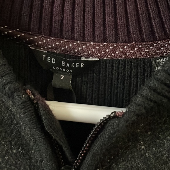 Ted baker mens zip up sweater - Picture 2 of 4